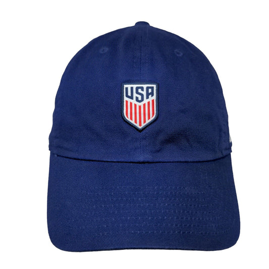 Nike 1Size Slideback Hat USA Soccer Team Embroidered Logo OSFM Adjustable