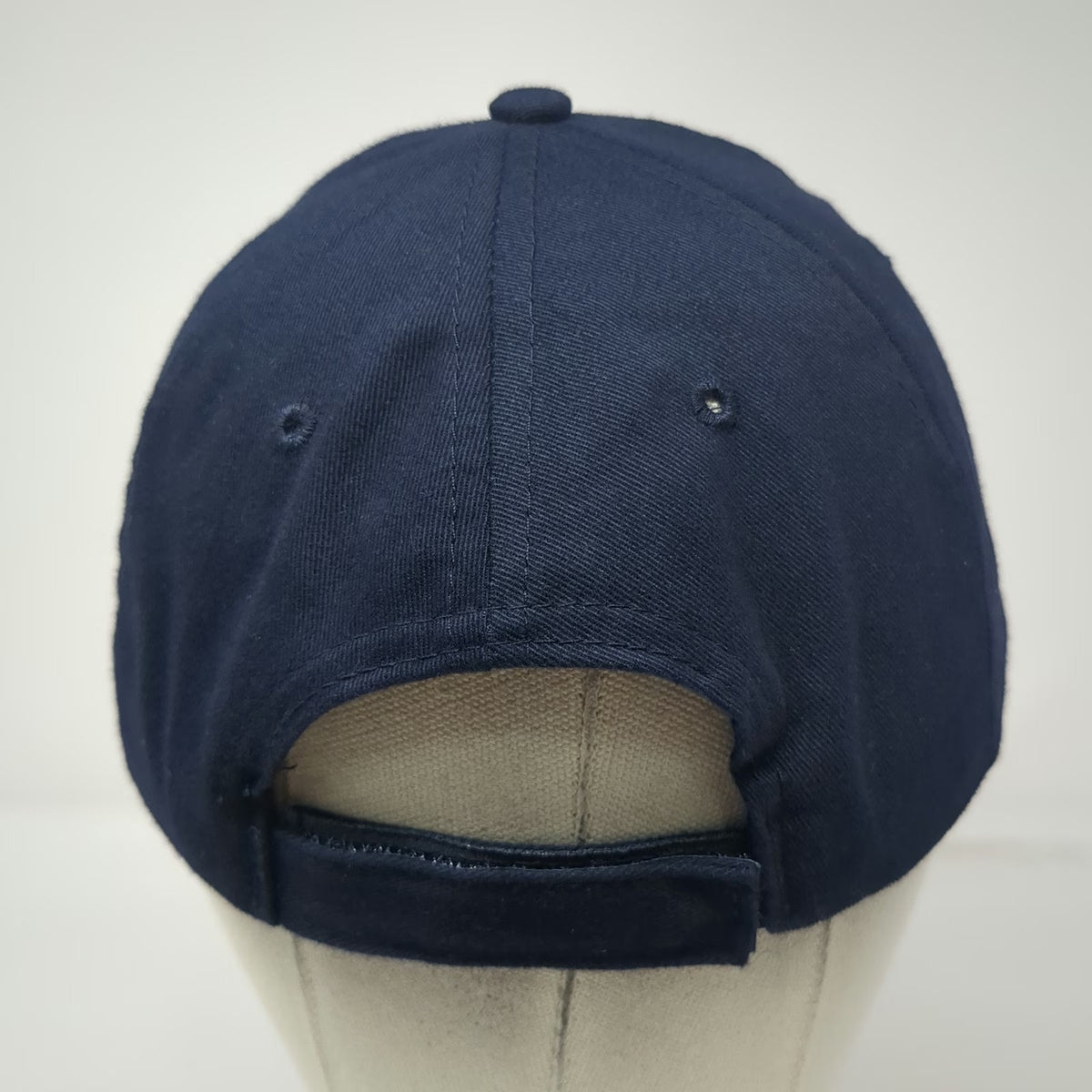 Hach Corporate Logo Blue Baseball Cap Hat One Size Strapback Adjustable