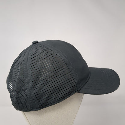 Sysdig Strapback Hat Gray One Size Adjustable Laser Cut Outdoor Cap