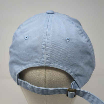 Sportsman Slideback Baseball Cap Blue One Size Adjustable 6 Panel Blank
