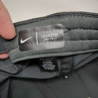 Nike Baseball Cap Black One Size Legacy91 Dri-Fit Strapback Wave Sports Hat