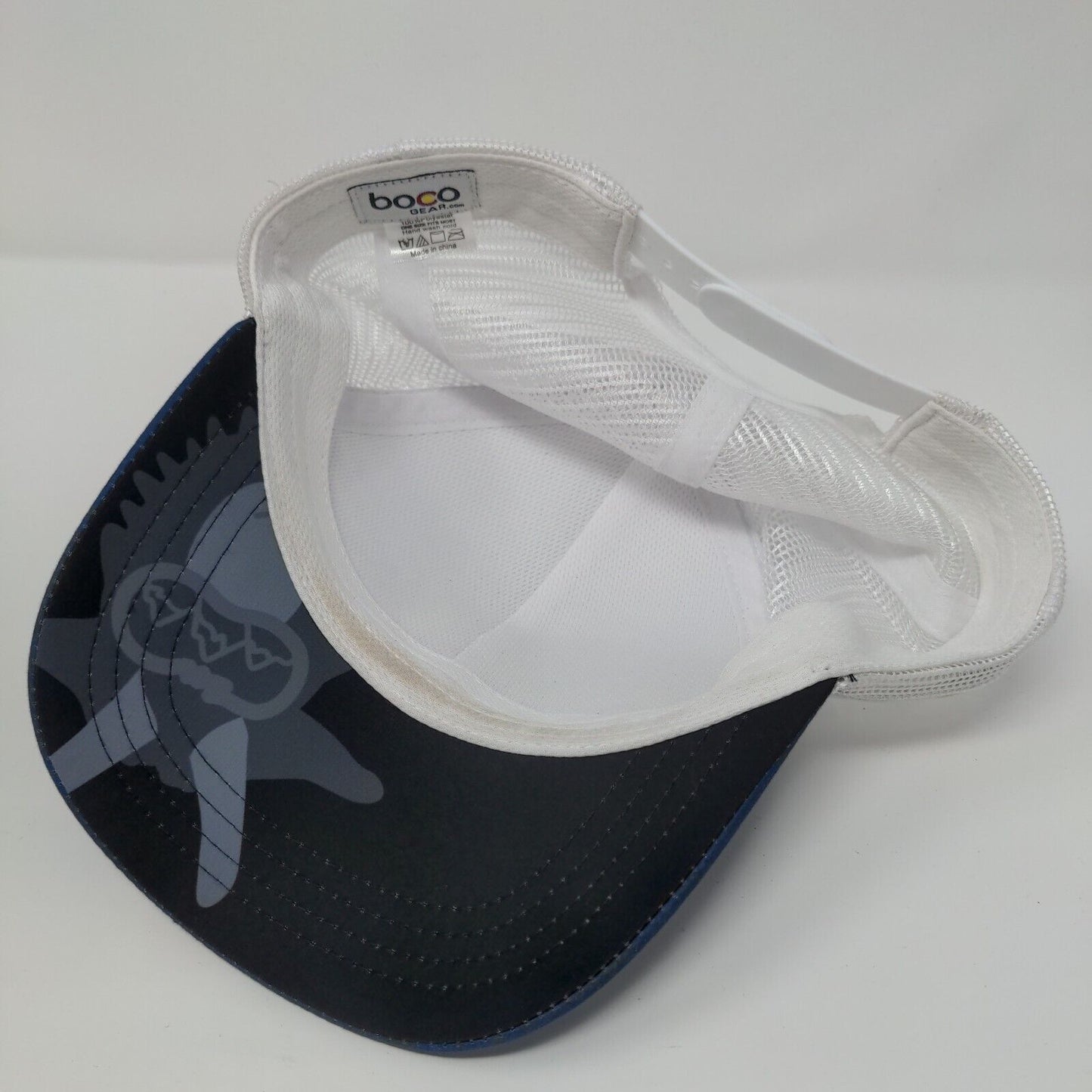 Bac Country Film Festival Snapback Trucker Hat Blue OSFM Mesh Back Boco Gear