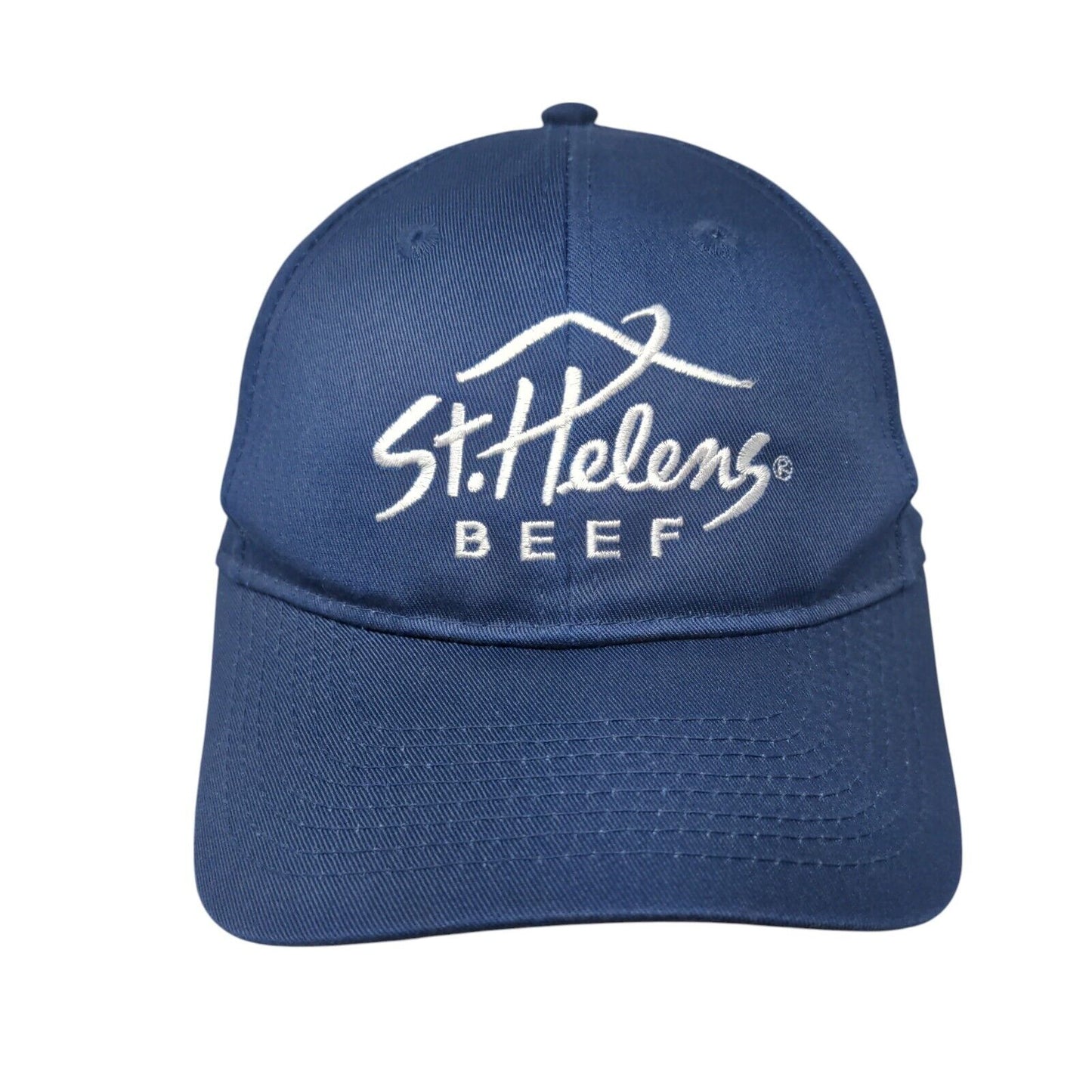 St. Helens Beef Slideback Hat Blue OS Adjustable Embroidered Port Authority