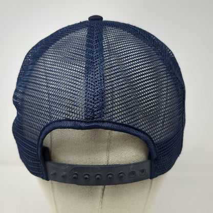 Headwear Network 1 Trucker Hat Blue One Size Ideal Georgia Mesh Snapback USA Hat