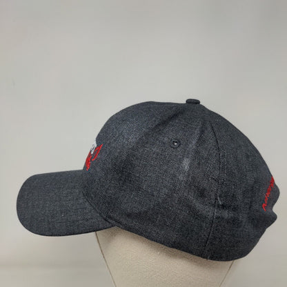 Members For Life American Red Cross Strapback Hat Gray One Size Embroidered