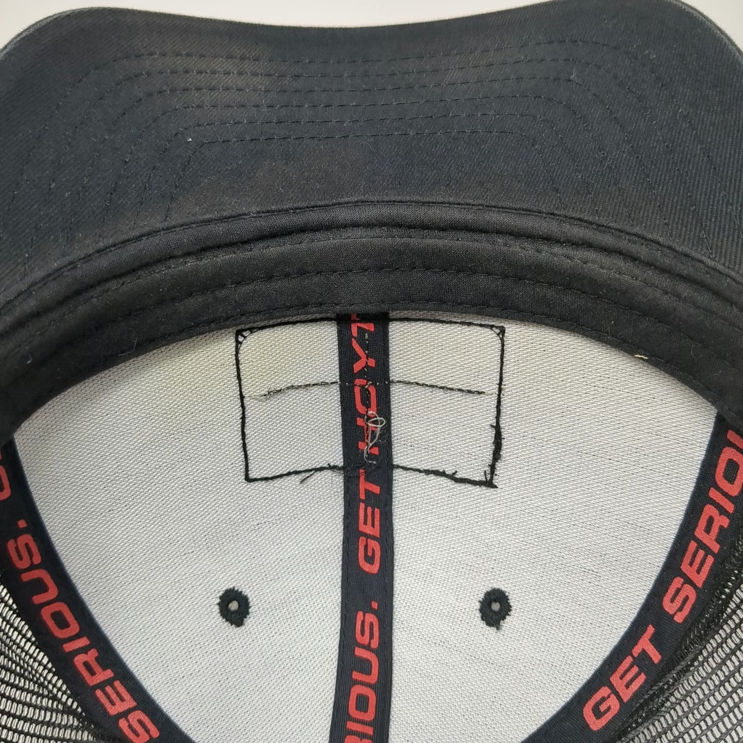Hoyt Archery Black Trucker Hat One Size REDWRX Patch Mesh Back Snapback Logo