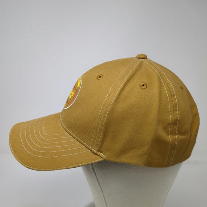 Montana Sulphur Yellowstone Brand Baseball Cap Brown One Size Strapback Hat