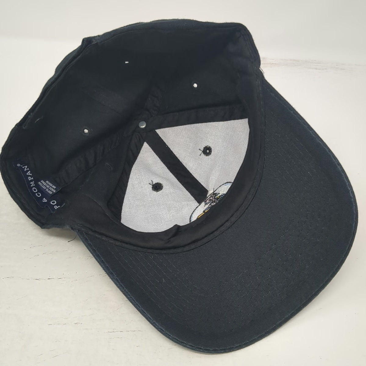 Port & Company Baseball Cap Black One Size Strapback Pink Panther 35th Patch