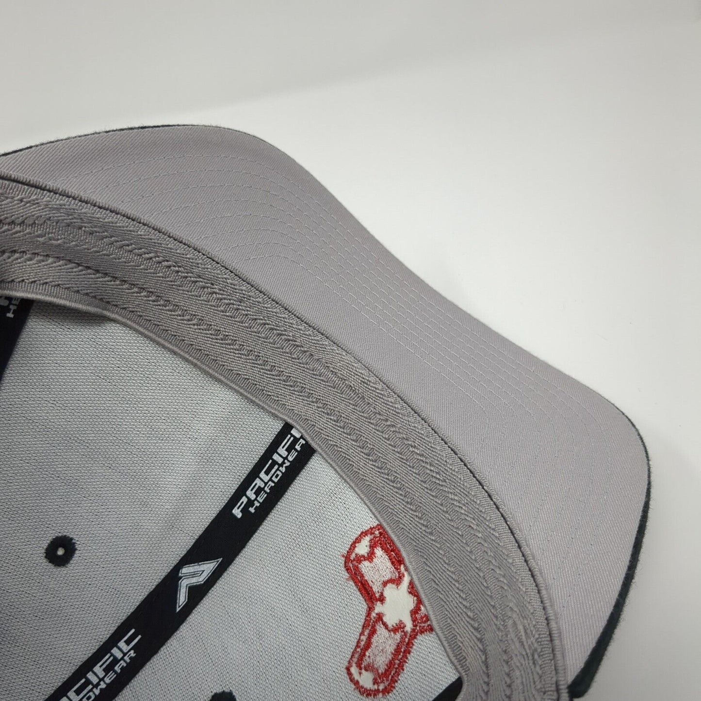 NEMO Fitted Hat Black 6 7/8-7 3/8 Embroidered 6 Panel Pacific Headwear