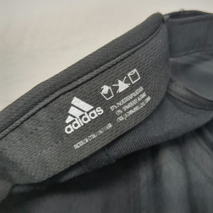 Adidas Baseball Cap Black One Size Climalite Performance Strapback Running Hat