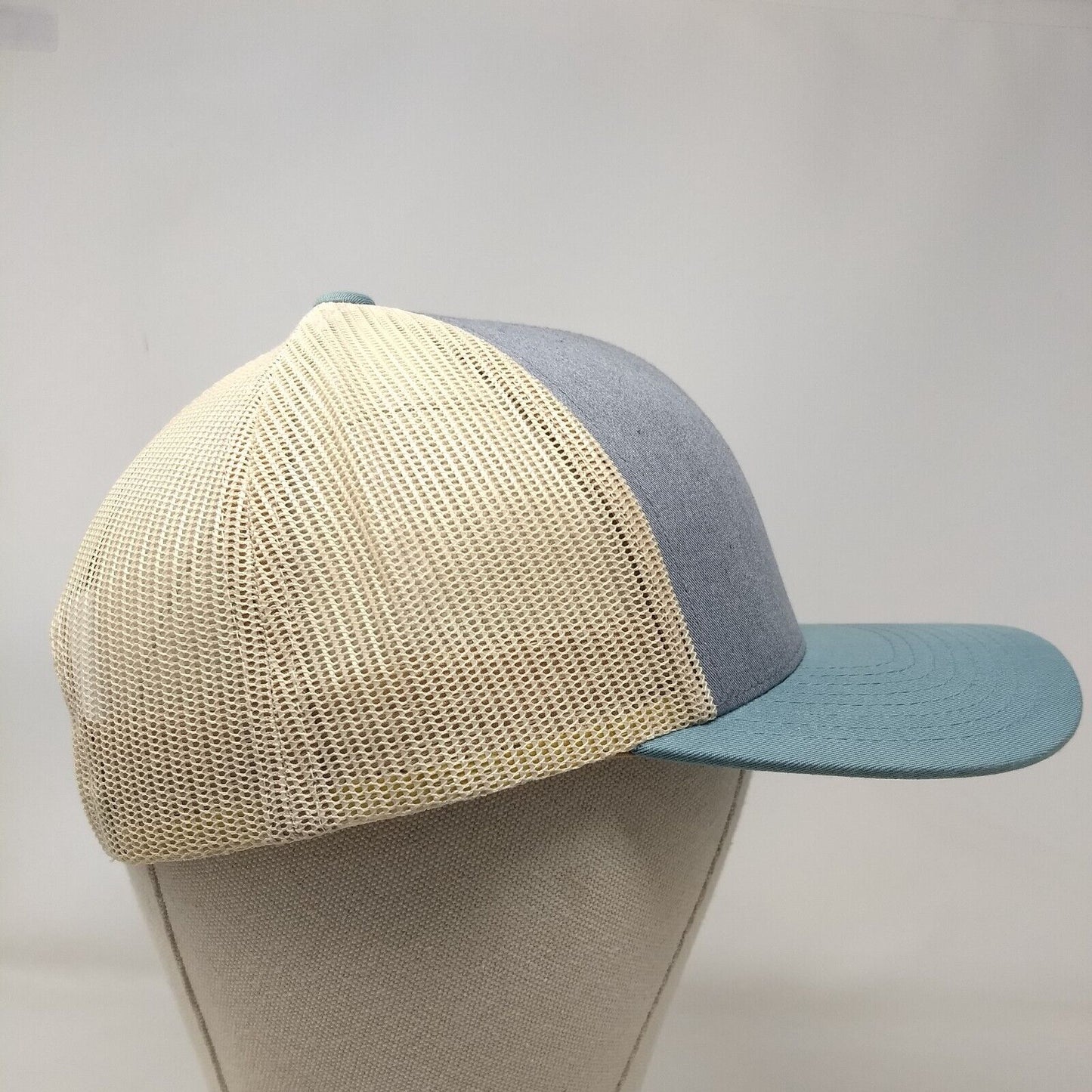 USA Flag Snapback Mesh Back Trucker Hat Multi OSFA Pacific Headwear