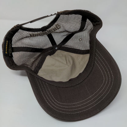 Browning Snapback Trucker Hat Camouflage OS Adjustable Embroidered Mesh Back