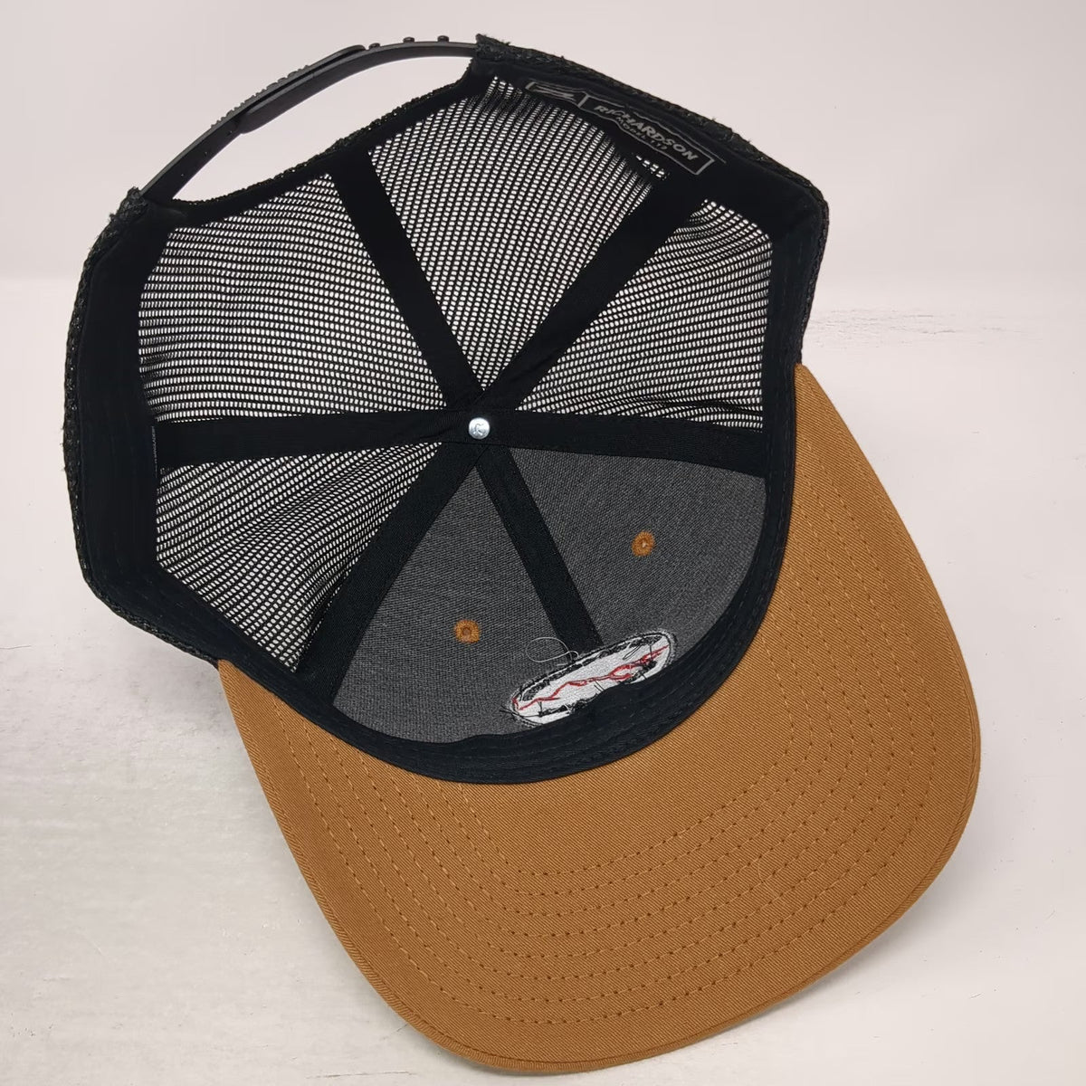Richardson Trucker Hat Brown One Size Idaho Medical Academy Mesh Snapback