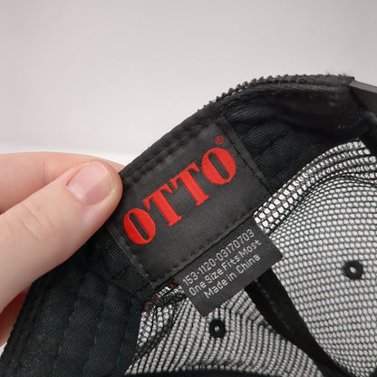 Mother Earth Brew Co. Snapback Trucker Hat Camo One Size Mesh Back Otto