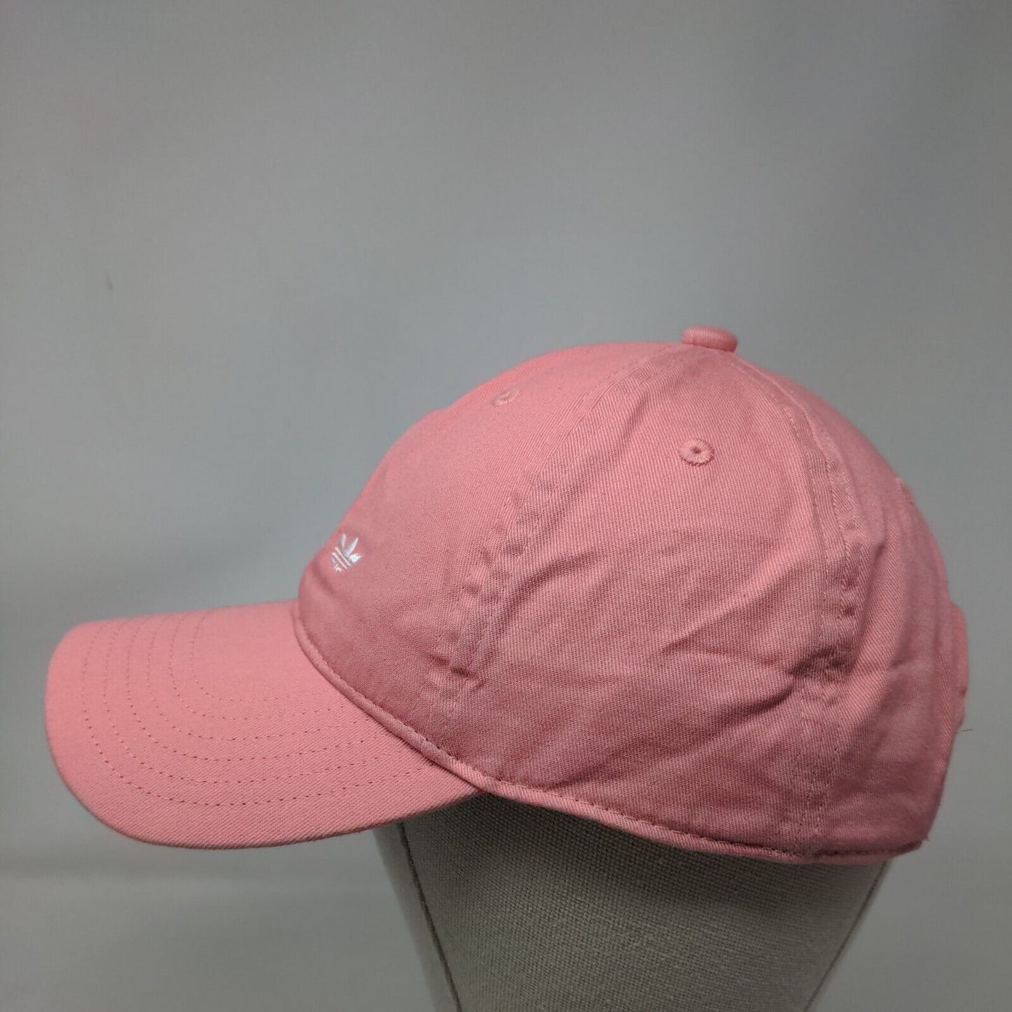 Adidas Women's Slideback Hat Pink OSFW Adjustable Embroidered Trefoil 6 Panel