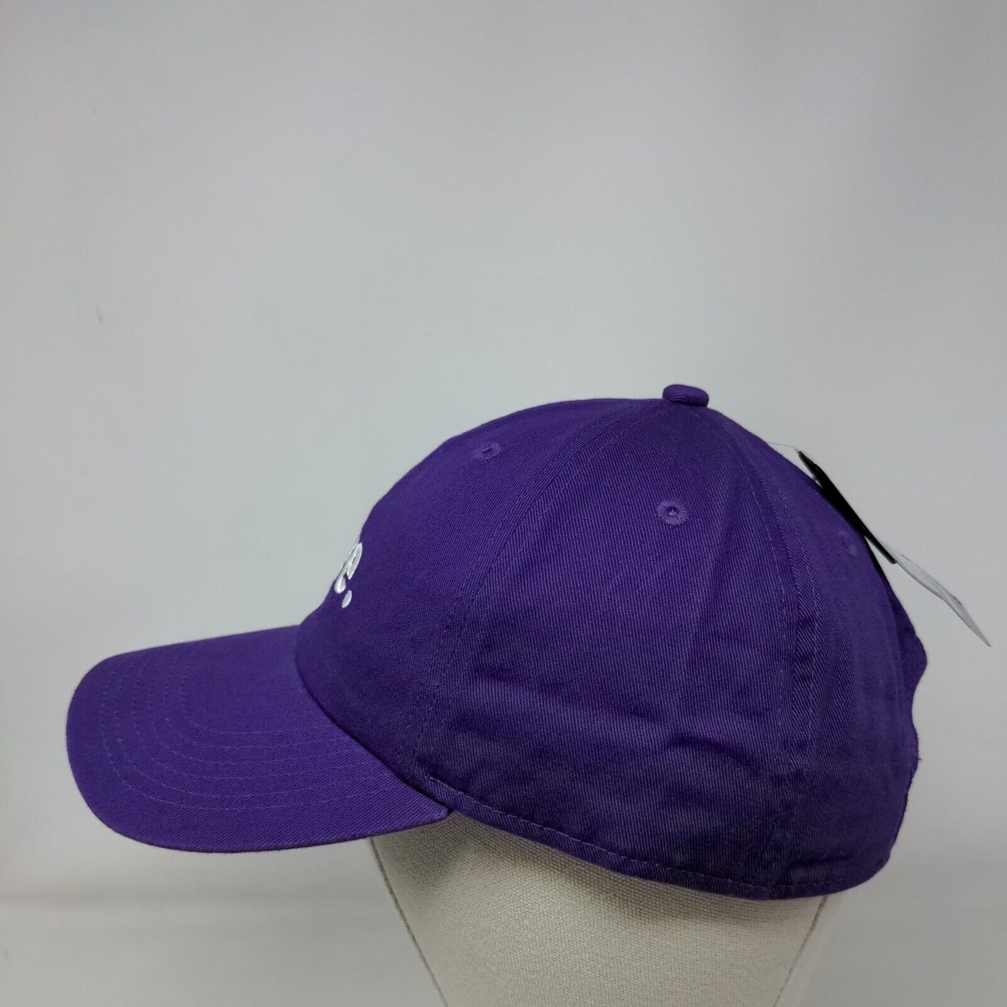 Love Slideback Hat Purple OSFA Embroidered 6 Panel Newhattan W/Tags