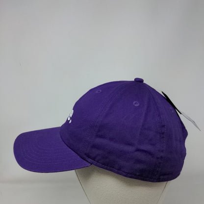 Love Slideback Hat Purple OSFA Embroidered 6 Panel Newhattan W/Tags