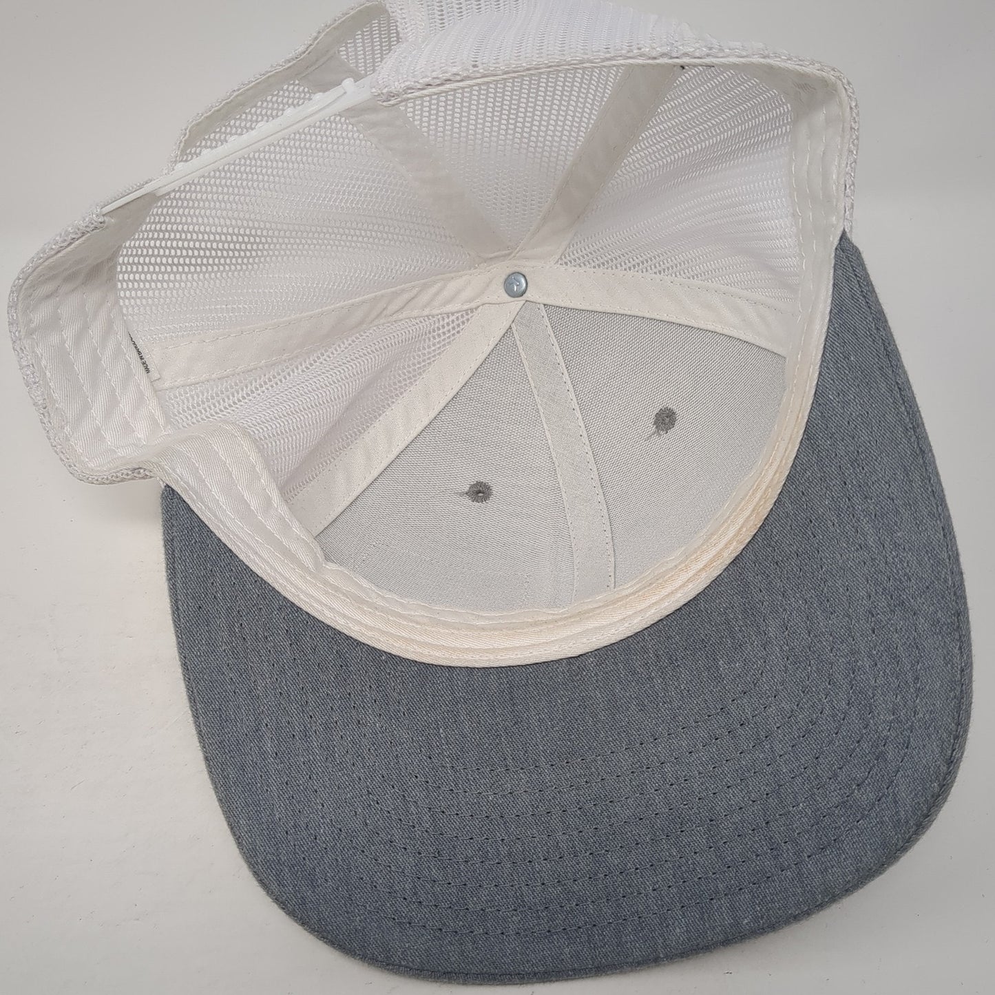 Idaho 55 Snapback Trucker Hat Gray One Size Mesh Back Richardson