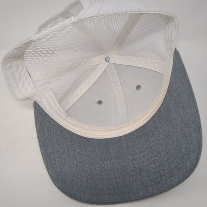 Idaho 55 Snapback Trucker Hat Gray One Size Mesh Back Richardson