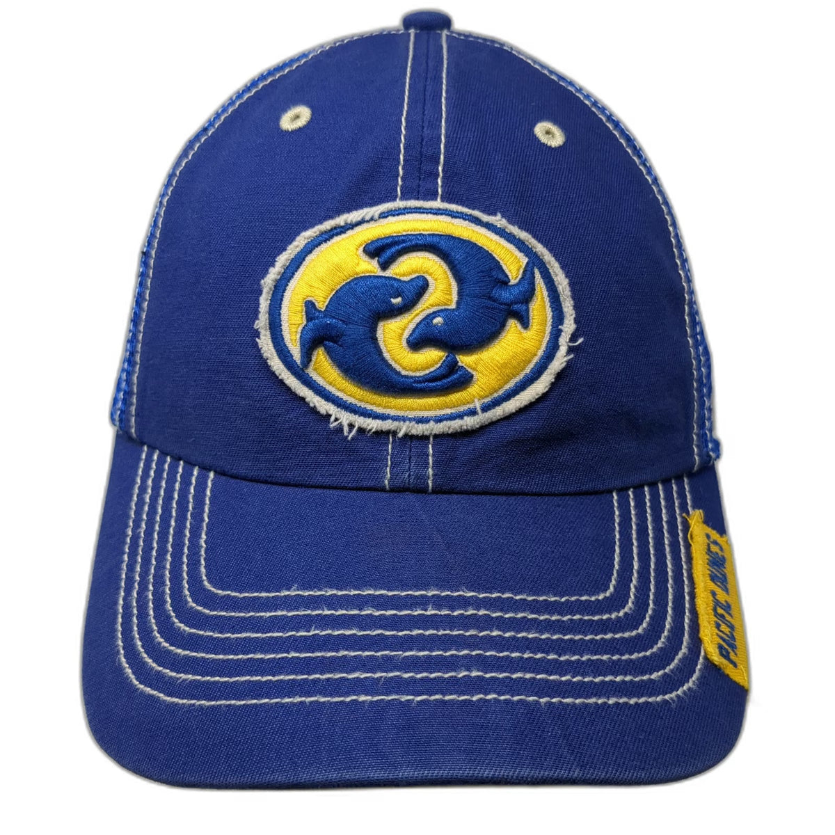 '47 Trucker Hat Blue One Size Pacific Dunes Dolphins Mesh Snapback Stitched