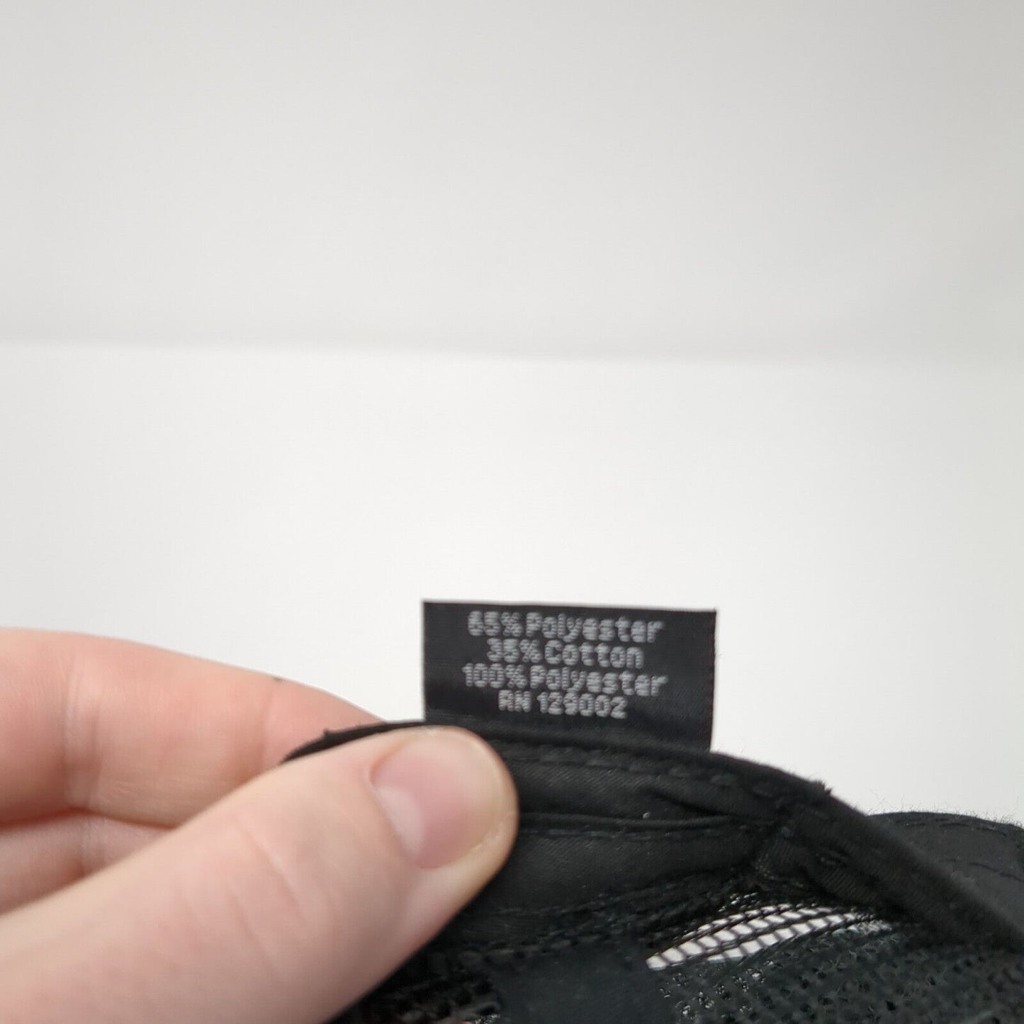 State of Idaho Snapback Trucker Hat Black One Size Adjustable Mesh Back Otto