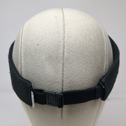 Coal Visor Black One Size Hat Translucent Plastic Brim Shaka Sign Slideback