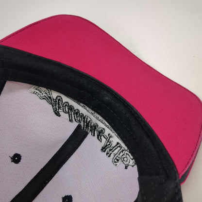 360 Apparel Adams Mfg Pink One Size Baseball Cap Hat Trailer Sales American Flag