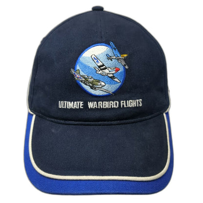 Beechfield 5 Panel Blue Hat One Size Ultimate Warbird Flights Contrast Piping
