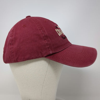 Fahrenheit Baseball Cap Red One Size Cog Railway New Hampshire Elevation Hat
