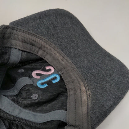 SC USA Slideback Hat Gray OSFM Adjustable Embroidered 6 Panel Home Free