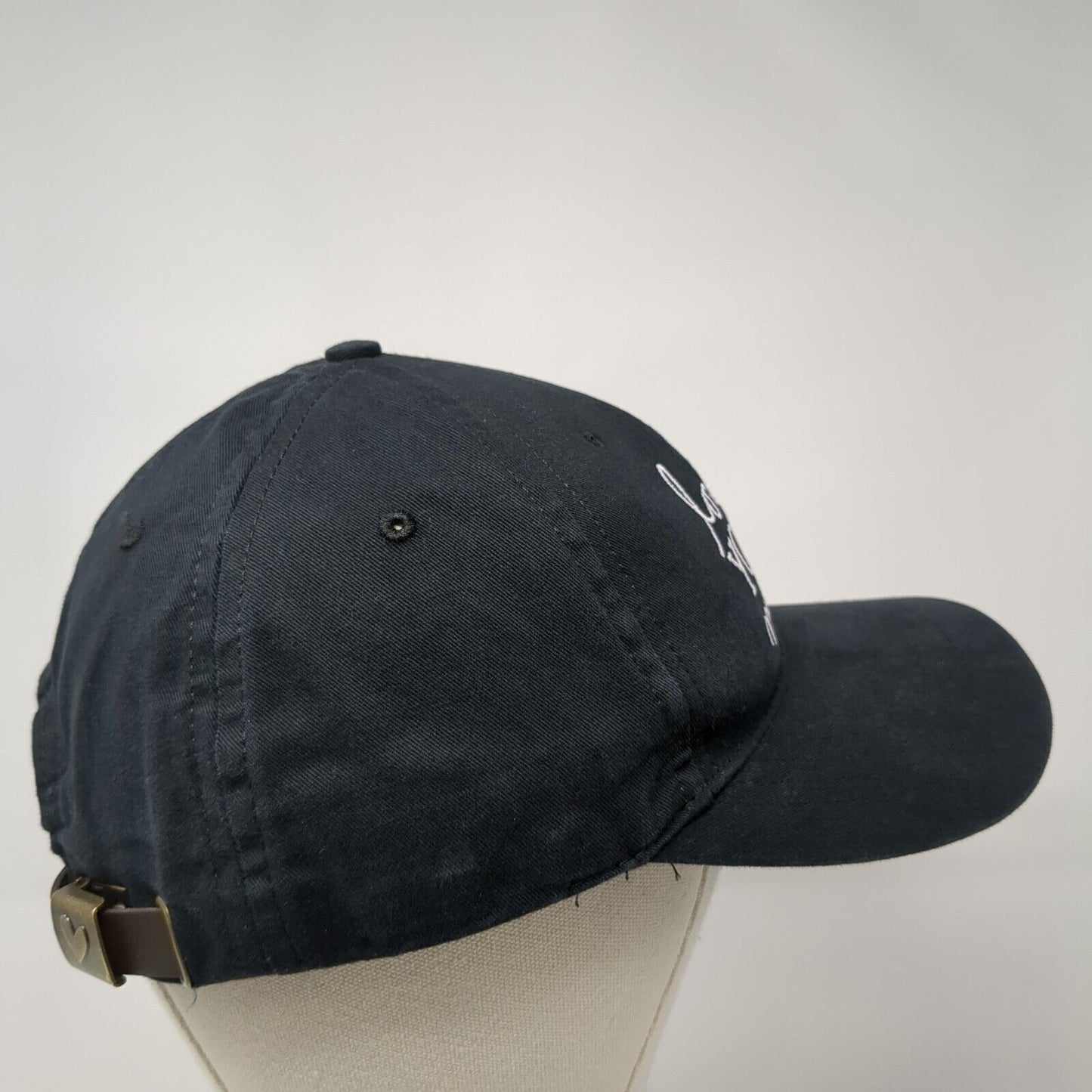 Love Your Melon Slideback Hat Black One Size Adjustable Embroidered 6 Panel