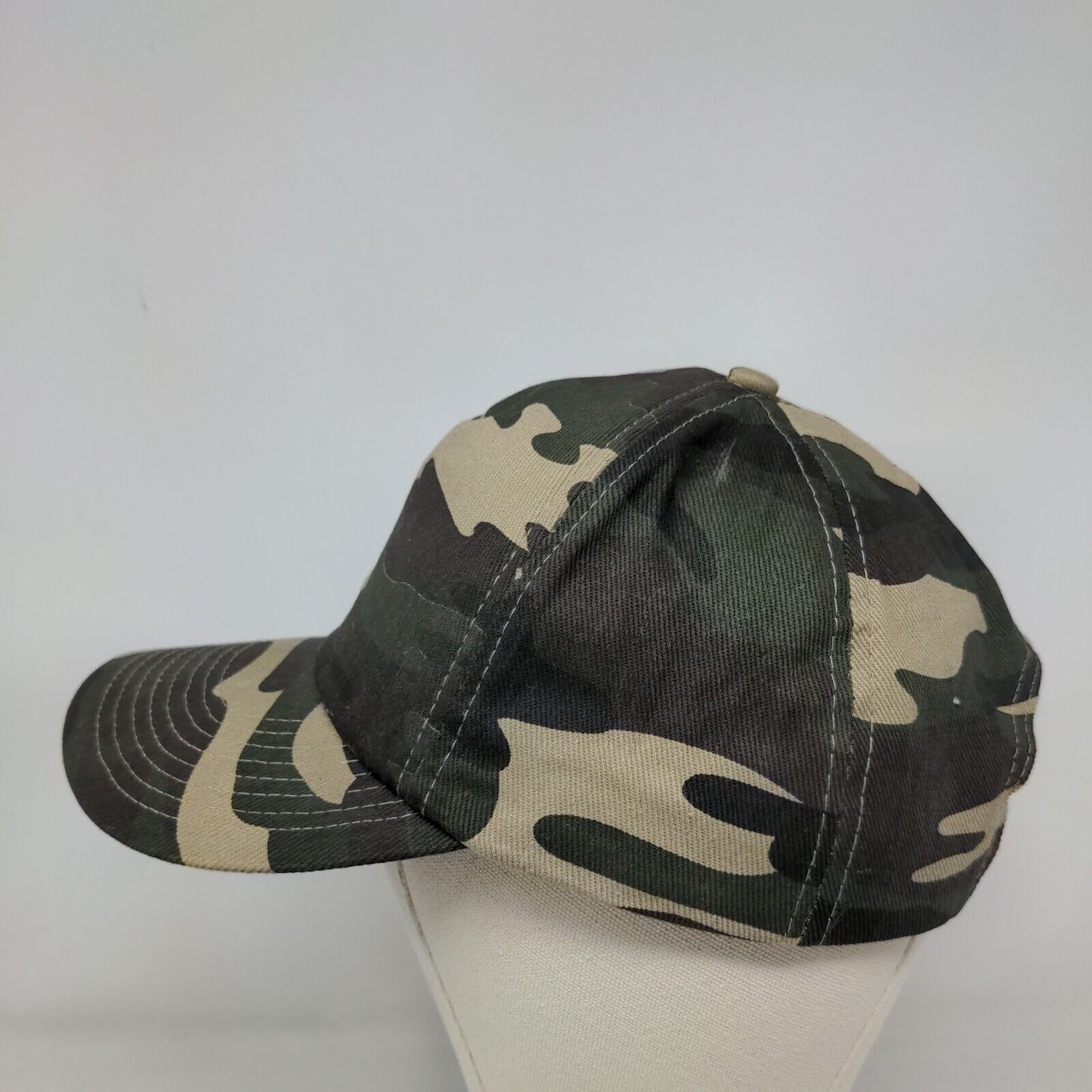 Unbranded Strapback Hat Camouflage One Size Adjustable Outdoor Blank