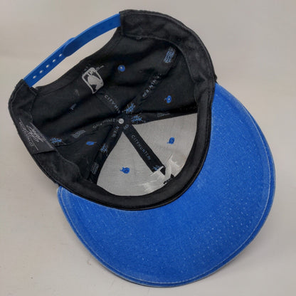 NJ New Jersey Snapback Hat Multicolor One Size Embroidered 6 Panel City Hunter