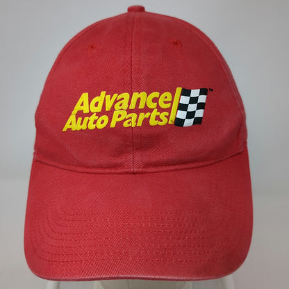 Vitronic Advance Auto Parts Hat Red Baseball Cap One Size Strapback Checkered