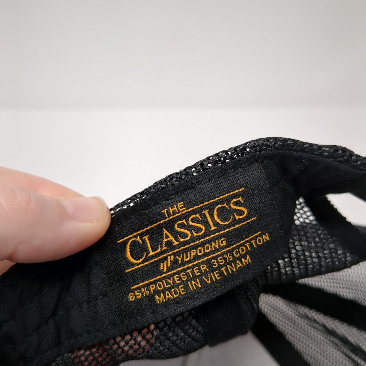 Full Tilt Boots Snapback Mesh Back Trucker Hat Black One Size Yupoong