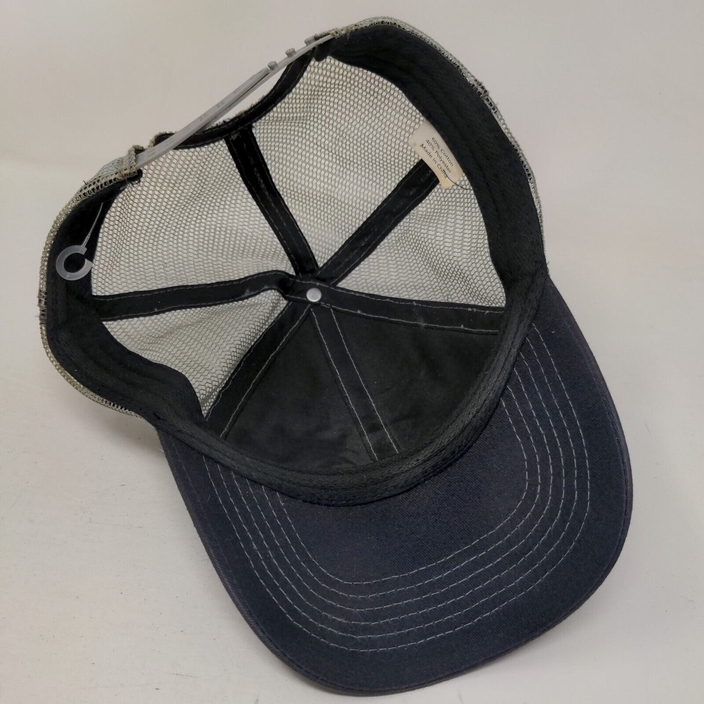 USA Est. 1776 Snapback Trucker Hat Multicolor One Size Embroidered Mesh Back