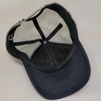 USA Est. 1776 Snapback Trucker Hat Multicolor One Size Embroidered Mesh Back