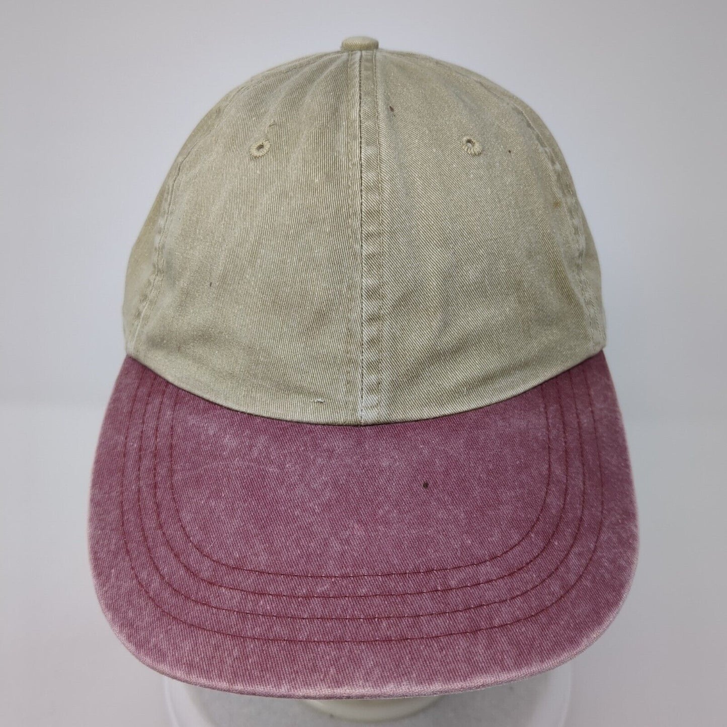 Cotton Deluxe Slideback Hat Multicolor OS Adjustable 6 Panel Colorblock Blank