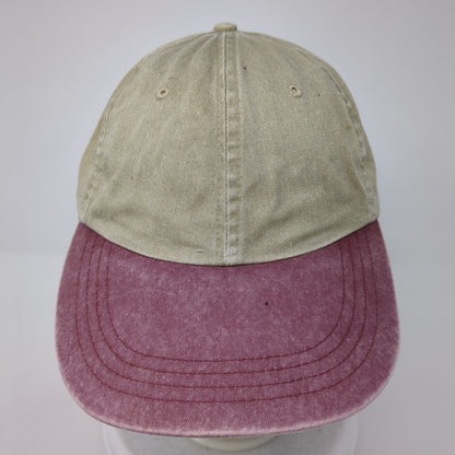 Cotton Deluxe Slideback Hat Multicolor OS Adjustable 6 Panel Colorblock Blank