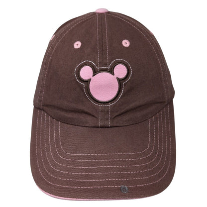 Mickey Mouse Strapback Hat Brown One Size Adjustable Florida Disney