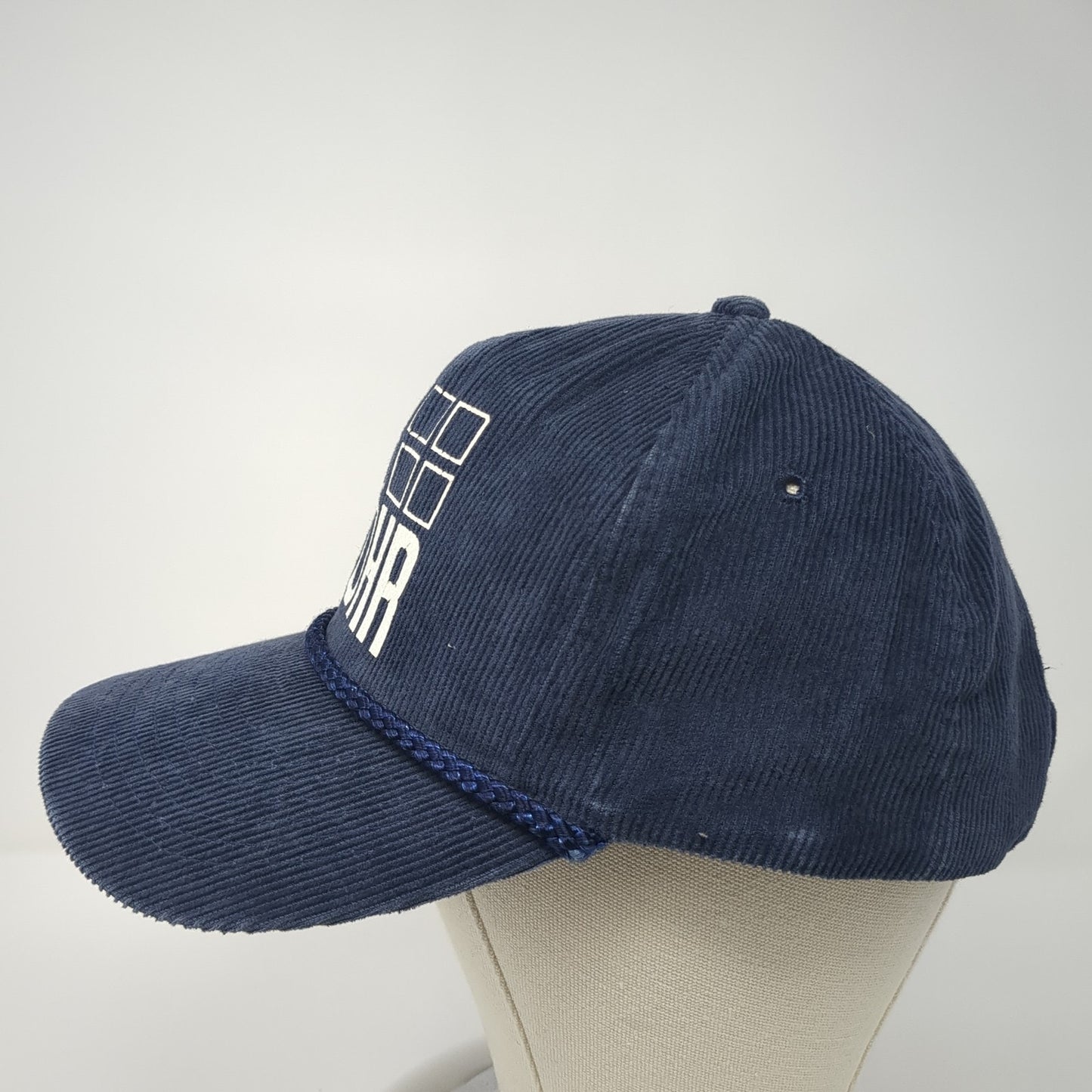 Rohr Snapback Hat Blue One Size Adjustable Corduroy Rope 6 Panel Mohr's