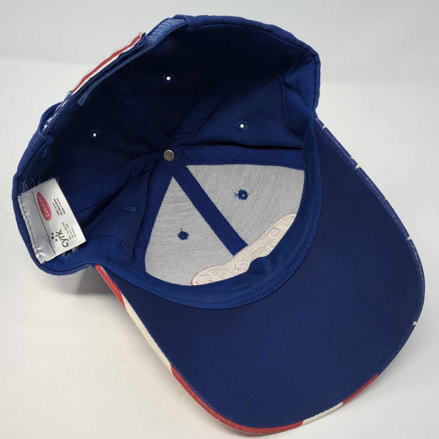 Peterbilt USA Flag Strapback Hat Multi One Size Adjustable Patriotic