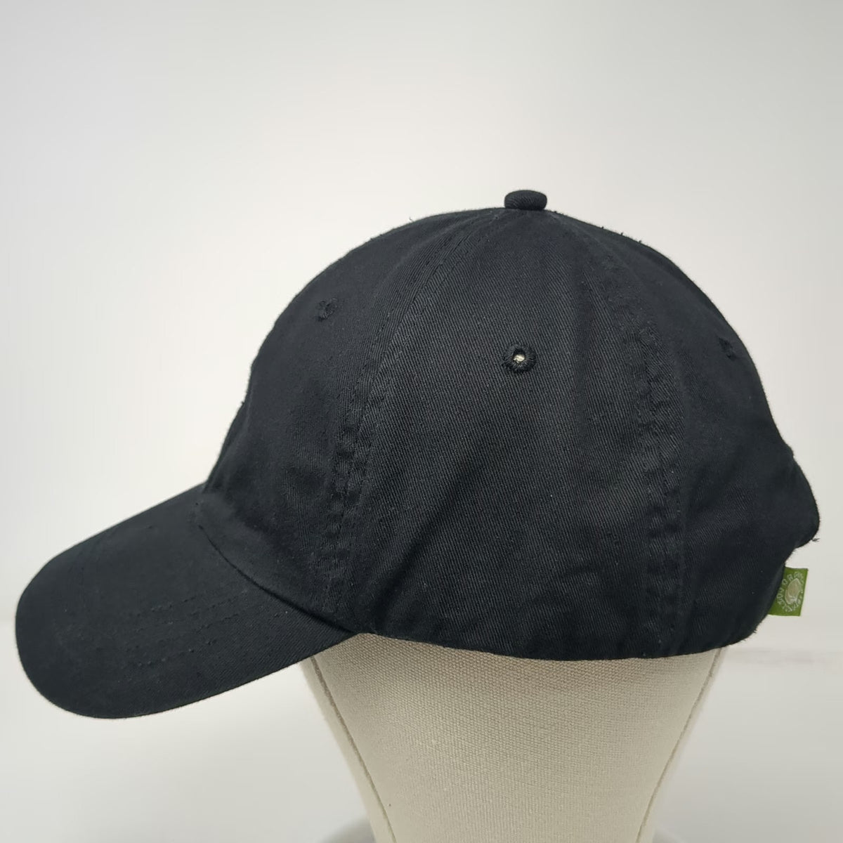 KC Whole Foods Market Hat Black Baseball Cap One Size Slideback Organic Cotton