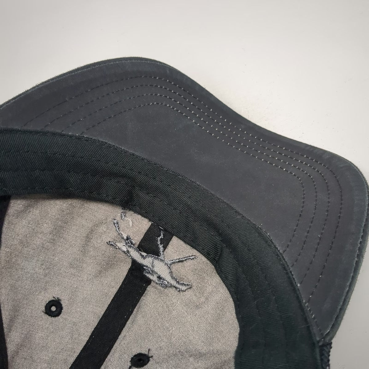 Imperial Baseball Cap Black One Size Mesh Back Keeneland Horse Racing Logo hat