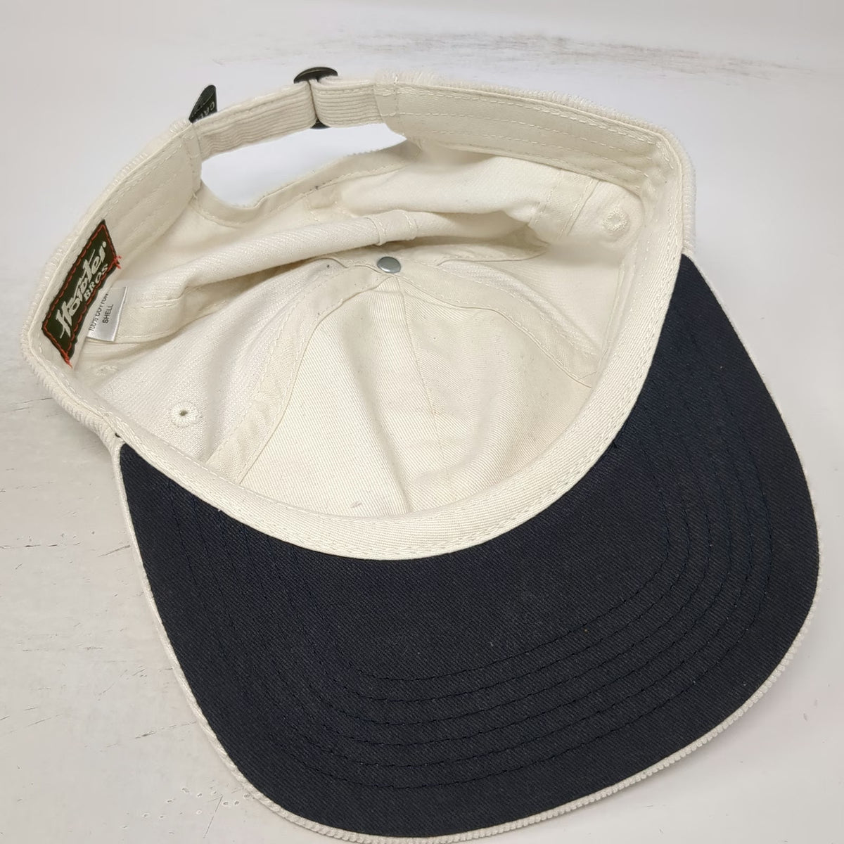 Howler Brothers Baseball Cap Beige One Size Corduroy Slideback Orange Cotton Hat