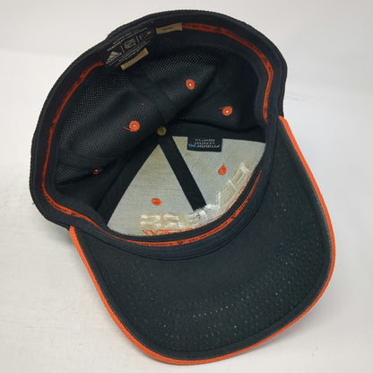 Adidas Philadelphia Flyers NHL Baseball Cap Black Orange Size M Stretch Fit Hat