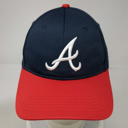 OC Sports Atlanta Braves MLB Baseball Cap Blue Red White One Size Mesh Hat