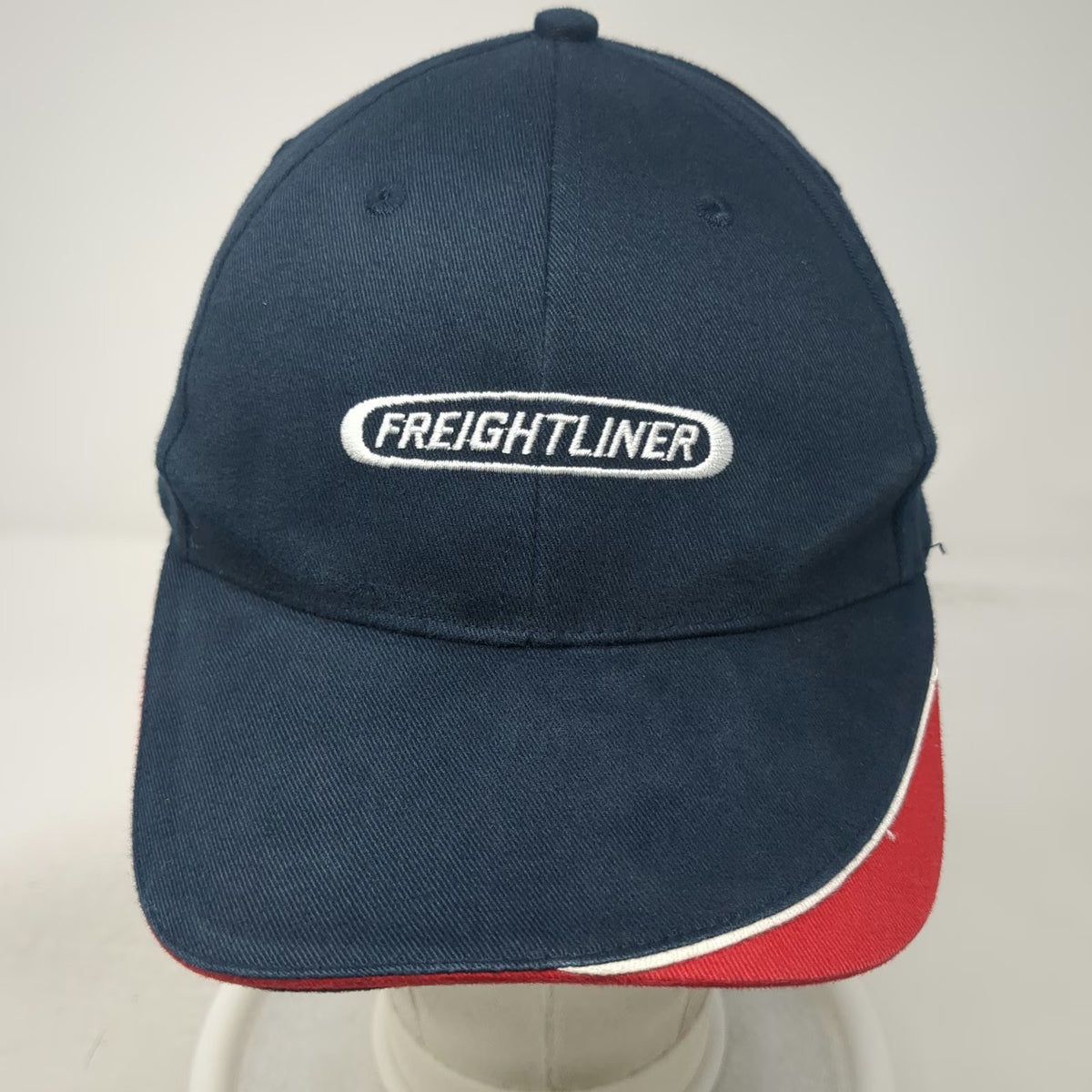 K-Products Baseball Cap Blue Red White One Size Freightliner Flag Strapback Hat