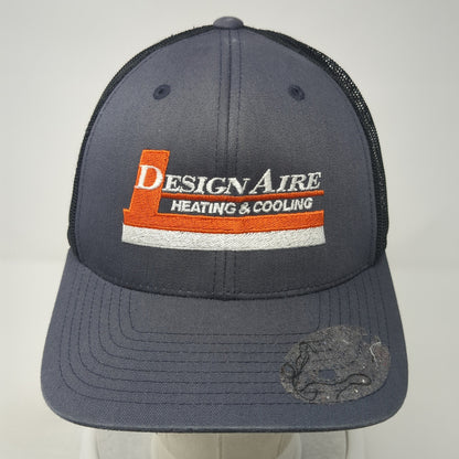 Design Aire Heating & Cooling Snapback Trucker Hat Gray One Size Sport-Tek