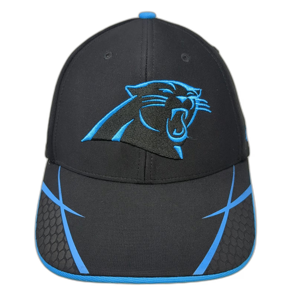 '47 Baseball Cap Black Blue One Size Carolina Panthers NFL Strapback Logo hat